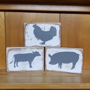 Farmhouse Decor 3 Pcs